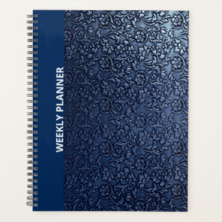 PLANNER HEBDOMADAIRE BLEU