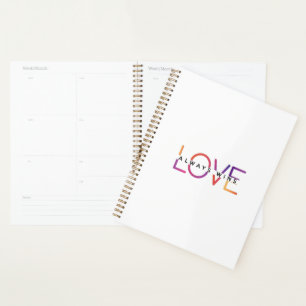 PLANNER - L'AMOUR GAGNE TOUJOURS