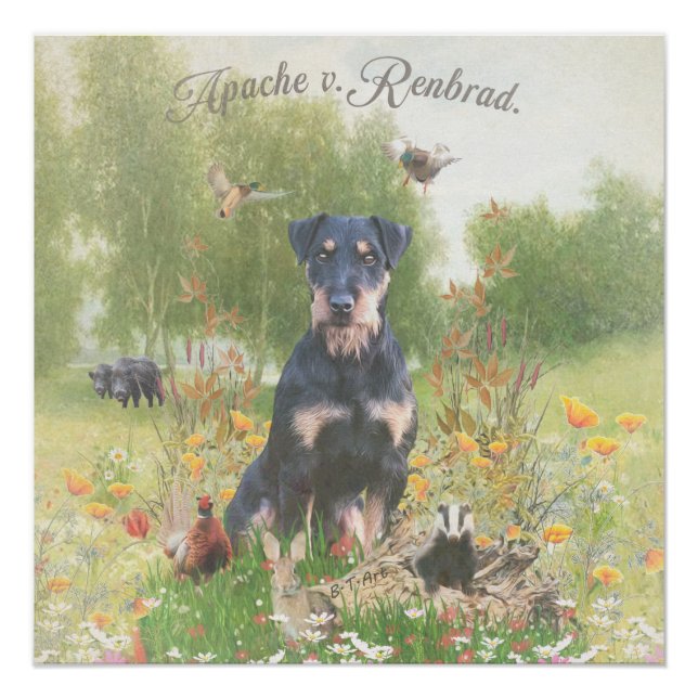 Planner Outdoor Pillow Square Papier Untersetzer G Poster (Vorderseite)