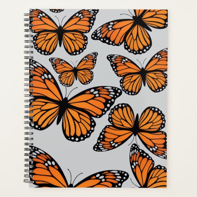 Planner with Monarch Butterflies Planer (Vorderseite)