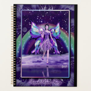 Planneur de fée de pluie violette