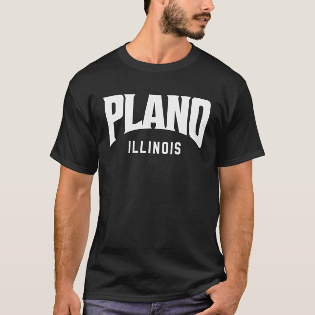 Plano Illinois T-Shirt (Vorderseite)