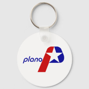Plano (Texas) City flagge Schlüsselanhänger