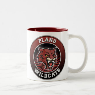 Plano-Wildkatzen-Tasse Zweifarbige Tasse
