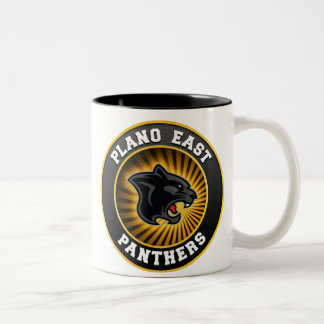 Planoostpanther-Tasse Zweifarbige Tasse