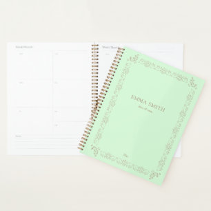 Plans et notes du planificateur de la monnaie vint