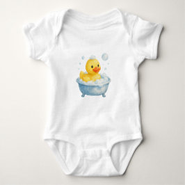 Plansch Enten-Badewanne Baby Strampler
