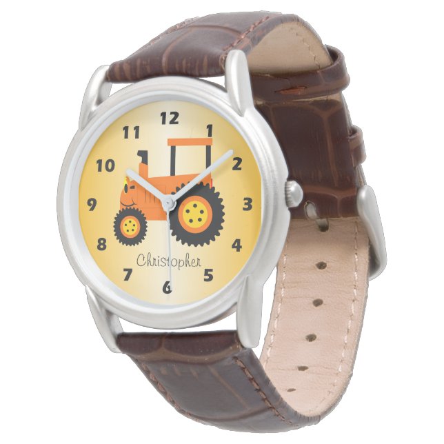 Planschwache Armbanduhr (Schrägansicht)
