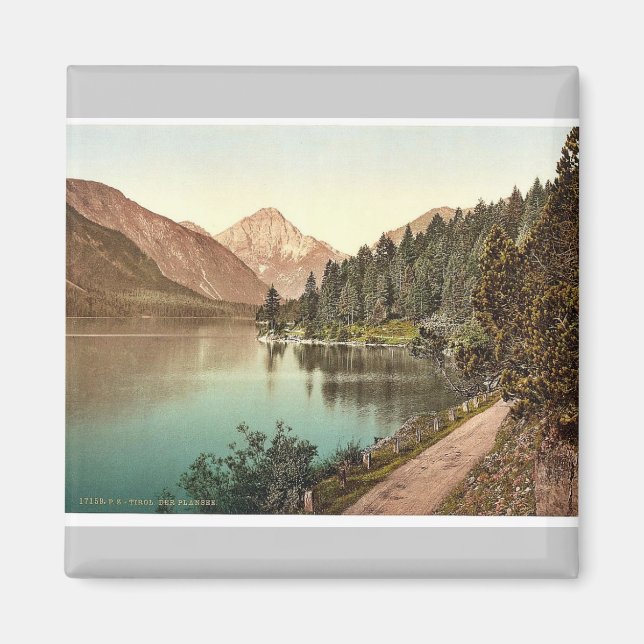 Plansee, allgemeine Sicht, Tirol, Österreich-Ungar Magnet (Vorne)