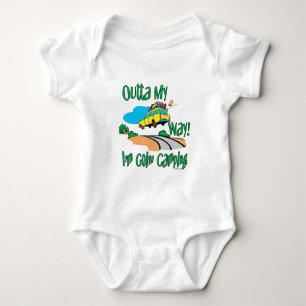 Planst du einen Camping-Trip Baby Strampler