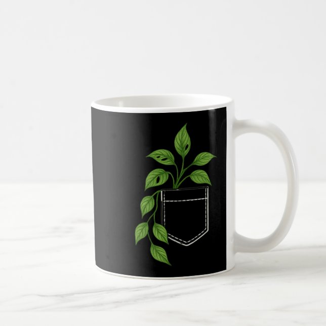 Plant Dad Plant Moms, House Plan Gardener Grow Tho Kaffeetasse (Rechts)