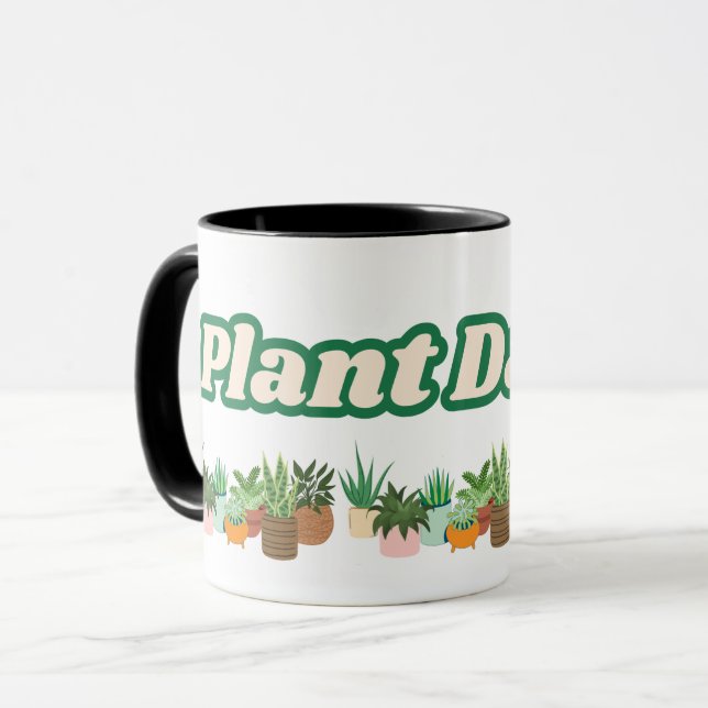 Plant Daddy Combo Mug Tasse (Vorderseite Links)
