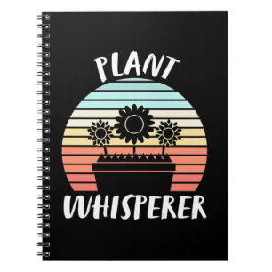 Plant Whisperer Retro Vintage Notizblock