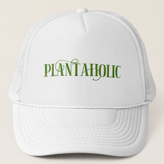 Plantaholische Sonnengärten Botanische Pflanze Lov Truckerkappe (Vorderseite)