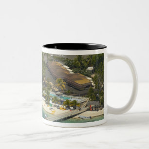 Plantation Island Resort, Malolo Lailai Island Zweifarbige Tasse