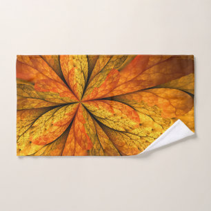 Plante d'automne, Abstrait moderne Fractal Art Lea