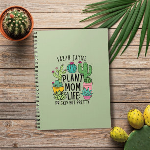 Plante Maman Prickly mais jolie Sage Carnet vert
