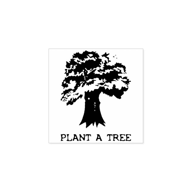 Plante un tampon d'arbre (Impression)