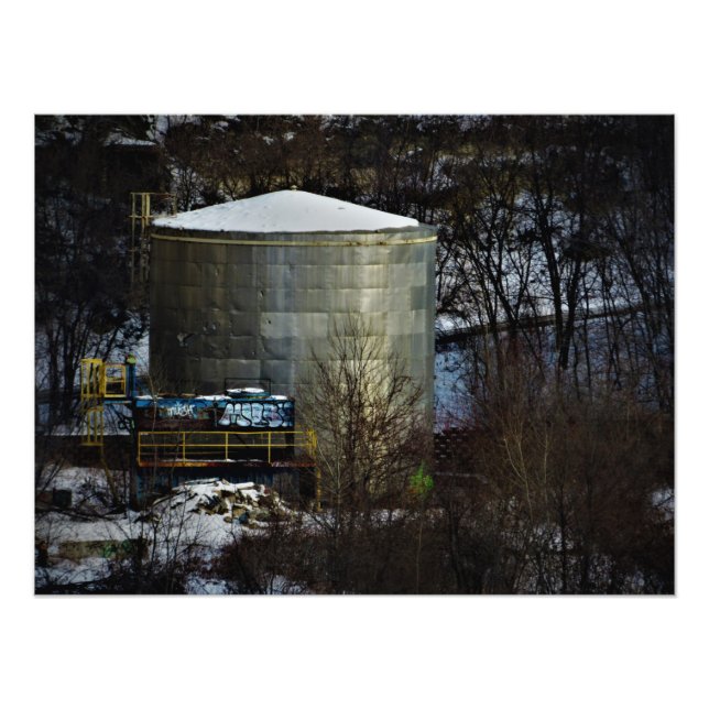 ‚Planted Silo‘ Fotodruck (Vorne)