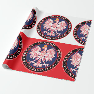 Plantersville Runde Polnisch Texan Geschenkpapier