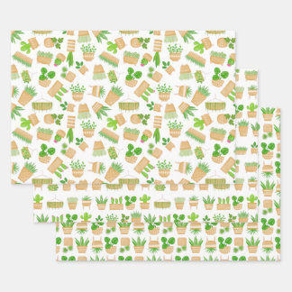 Plantes de la Maison Cactus sur les feuilles de pa
