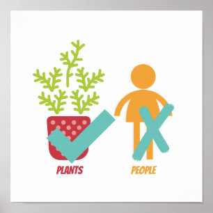 Plantes Oui Personnes Non Poster