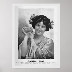 Plantol-Seifenplakat Poster