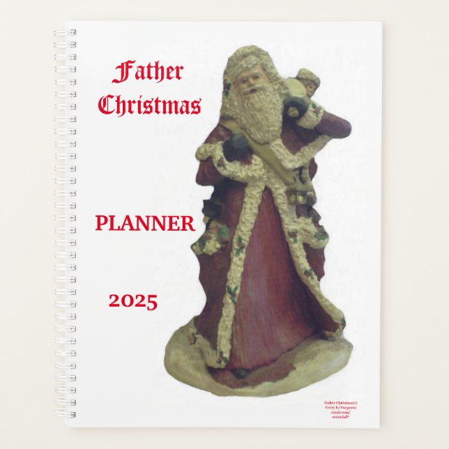 PLANUNG "VATER CHRISTMAS" 2025 PLANER (Vorderseite)