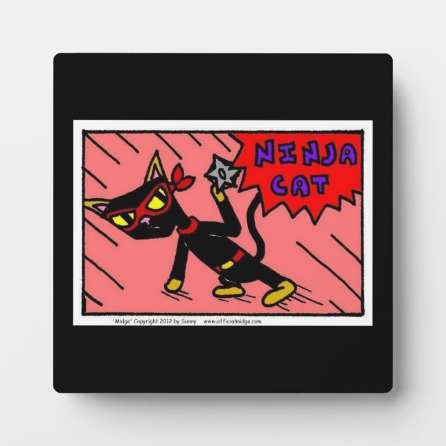 Plaque CAT Mel NINJA (Devant)