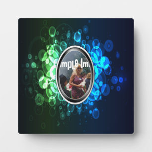 Plaque d'art de Bokeh