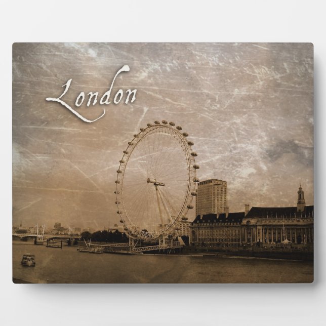 Plaque d'art de Londres (Devant)