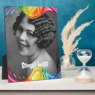 Plaque d'art frontalier Abstraite