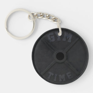 Plaque de barre olympique de 20 kg "GYM TIME" pour