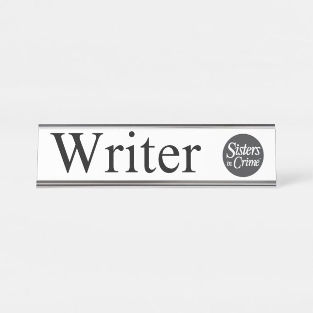 Plaque de bureau de graveur (Devant)