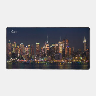 Plaque de bureau de Susan's City Nights