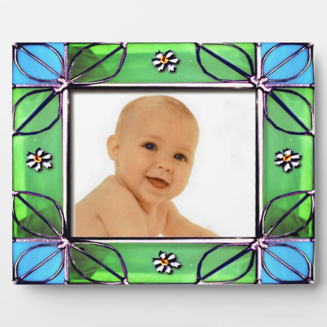 Plaque de cadre photo en verre tendu (Devant)