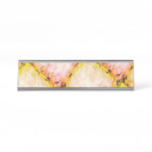 Plaque de conception triangulaire en diamant marbr