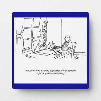 Plaque de Funny