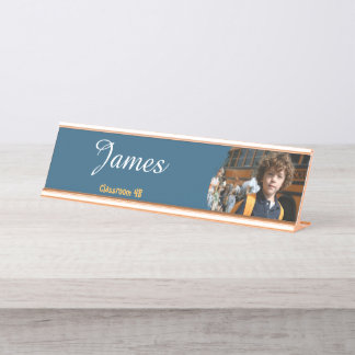 Plaque de nom de bureau personnalisée pour étudian