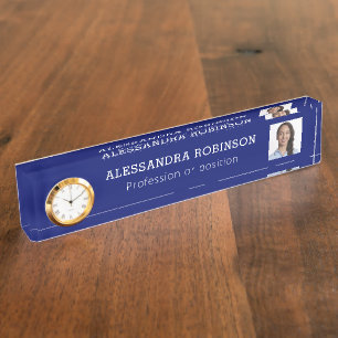 Plaque de nom du bureau de poste de la société de
