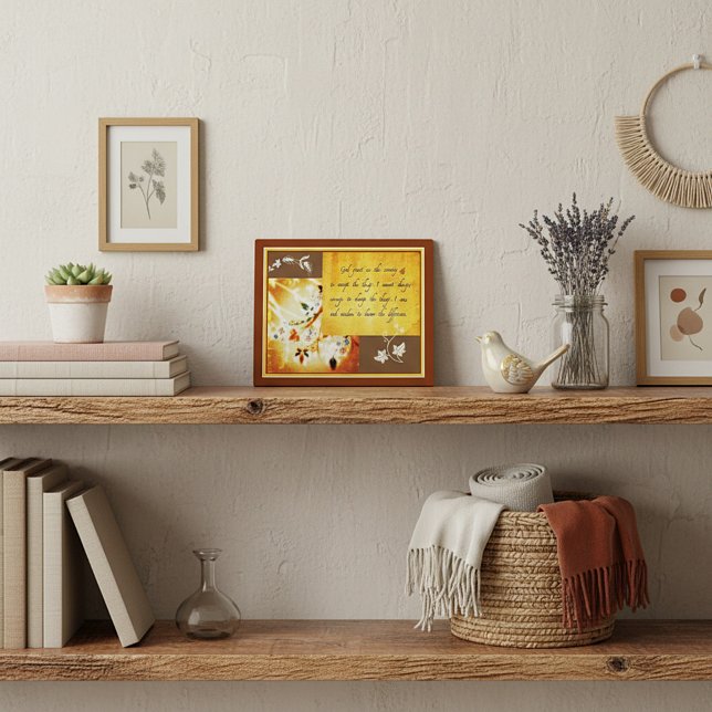 Plaque de prière de sérénité (Créateur téléchargé)