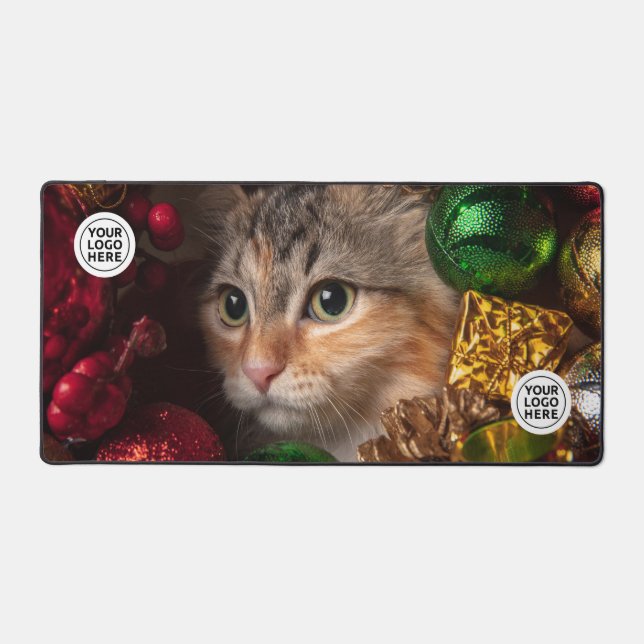 Plaque de souris de bureau de chat de couronne de  (Recto)