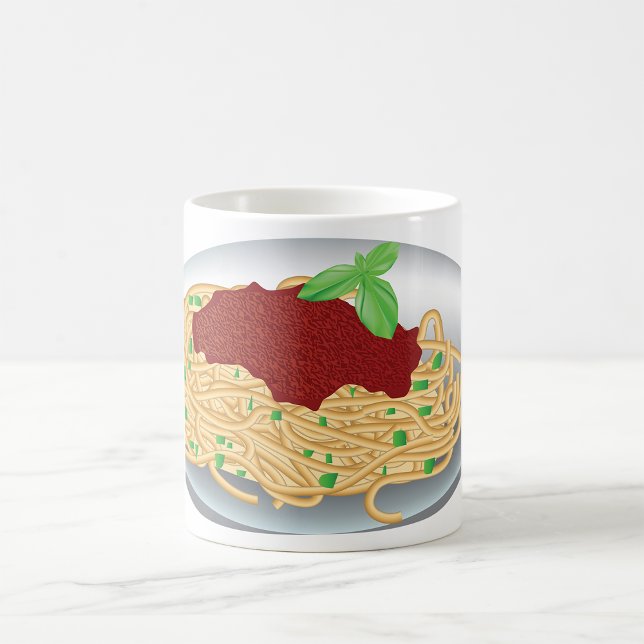Plaque De Spaghetti Bolognaise Mug (Créateur téléchargé)