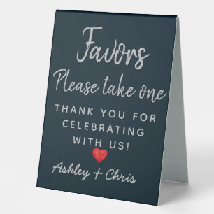 Plaque De Table Accueil Mariage Faveurs Fête des mariées Fiançaill