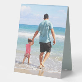 Plaque De Table Ajouter votre propre photo et/ou texte