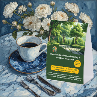 Plaque De Table Aménagement paysager de jardin de luxe & Refaire l