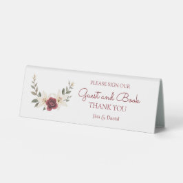 Plaque De Table Amour éternel