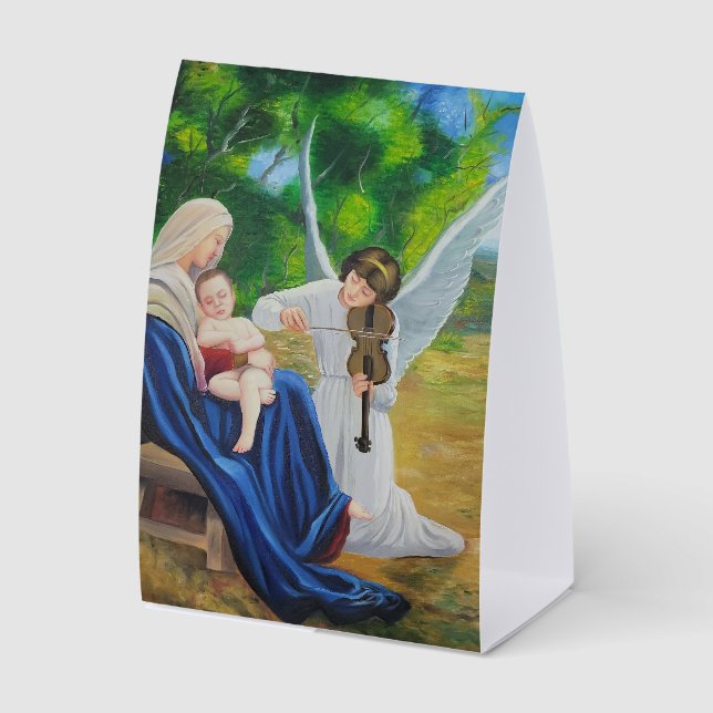 Plaque De Table Angelic violin (Recto)