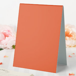 Plaque De Table Arrière-plan orange uni brillant