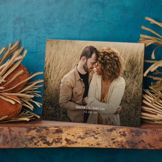 Plaque de table avec chevalet (Côté)